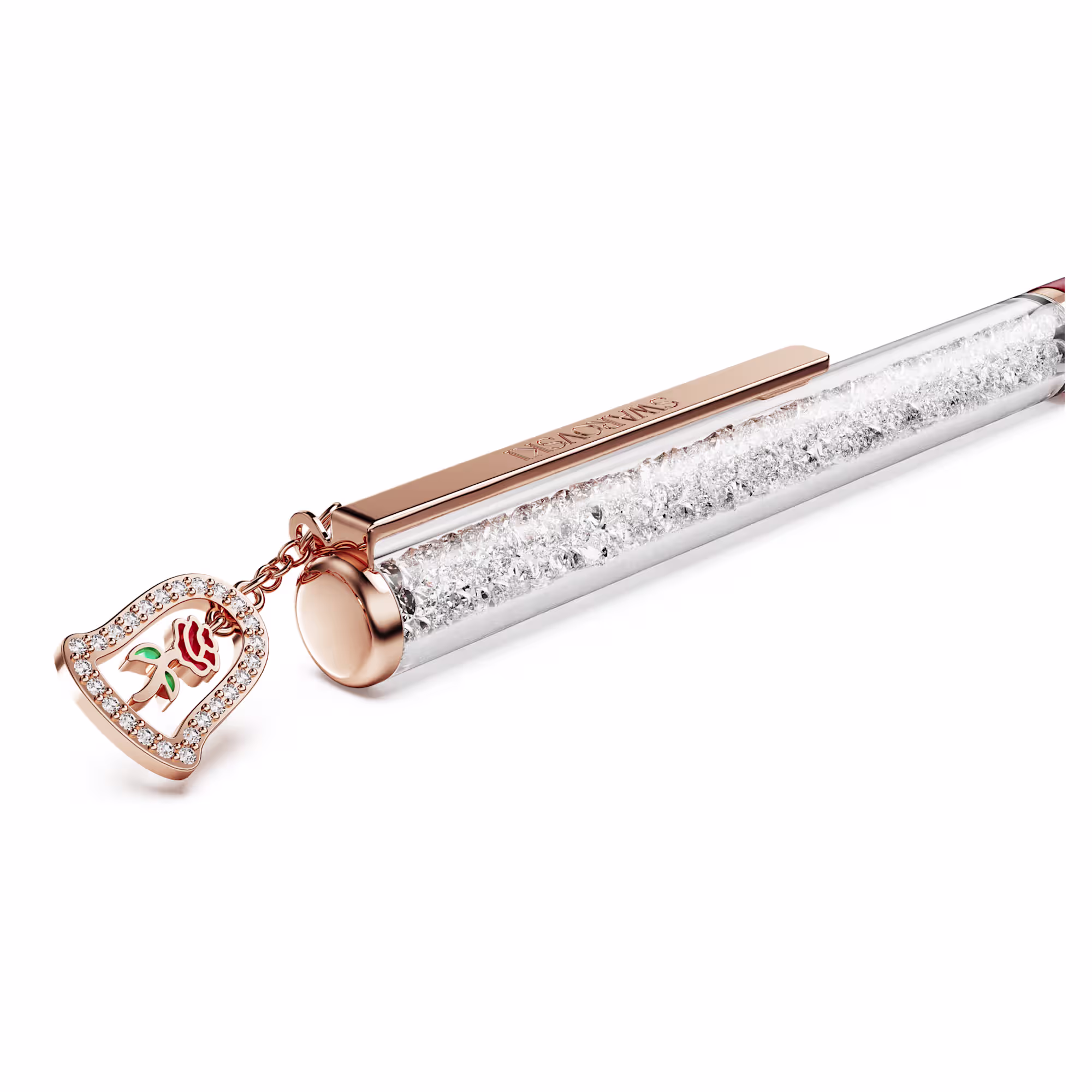 Crystalline ballpoint pen
